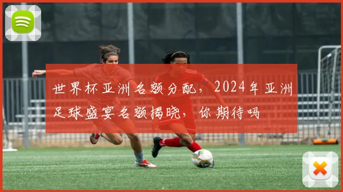 世界杯亚洲名额分配，2024年亚洲足球盛宴名额揭晓，你期待吗